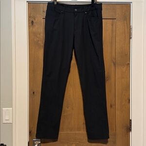 Lululemon ABC Pants Mens 34 RN 106259 Classic Fit Stretch Tech Pants Trousers
